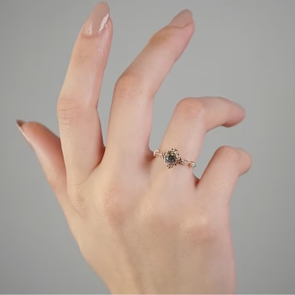 Enchanted Twilight Mystic Topaz Gold Ring - Picture 6 of 6